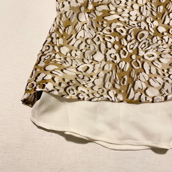 Bob Mackie Leopard Print w Built in Tank Top Womans Size 6 - Picture 16 of 16